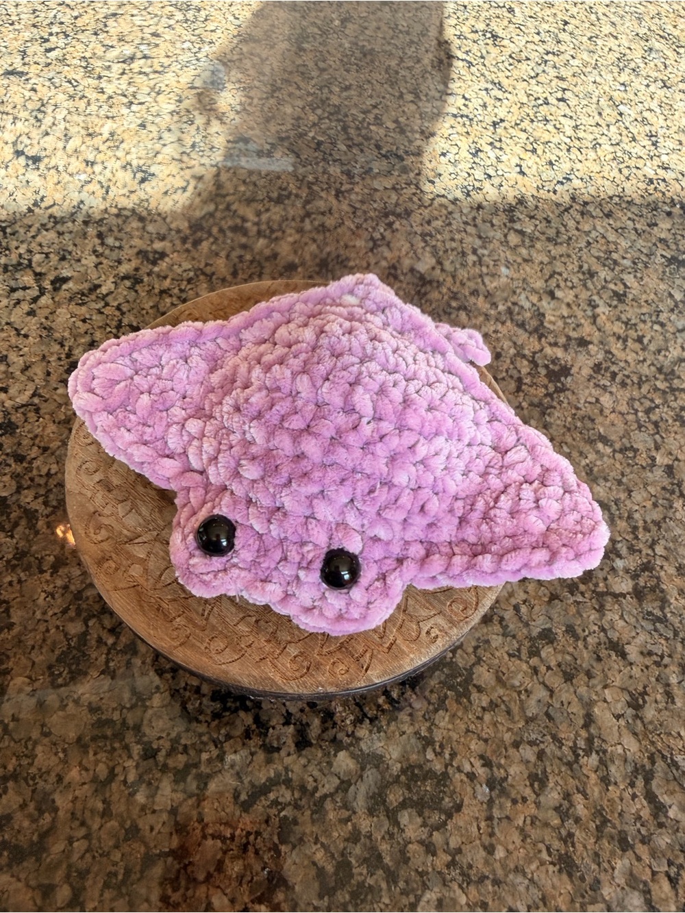 Handmade crochet Stingray